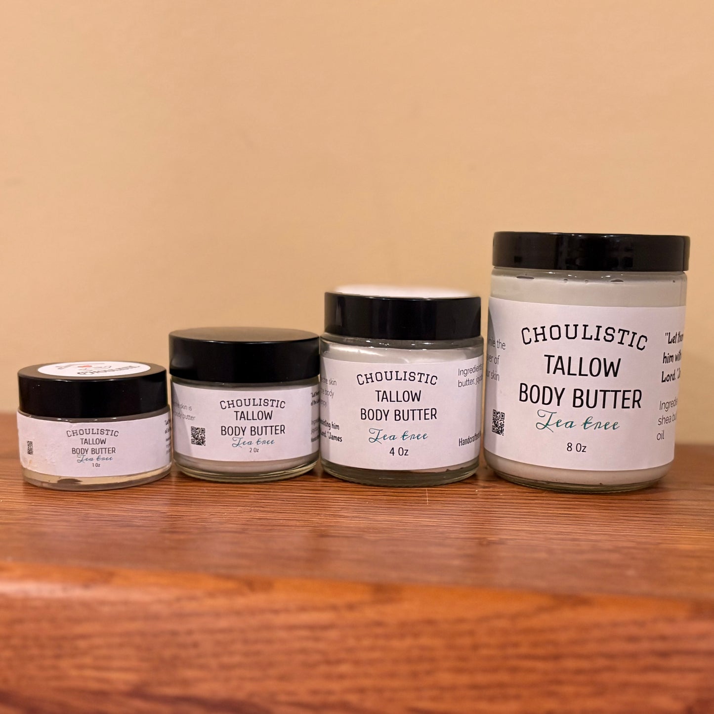 Tea Tree Tallow Body Butter for Eczema & Irritated Skin