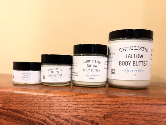 Lavender Tallow Body Butter for Baby & Sensitive Skin